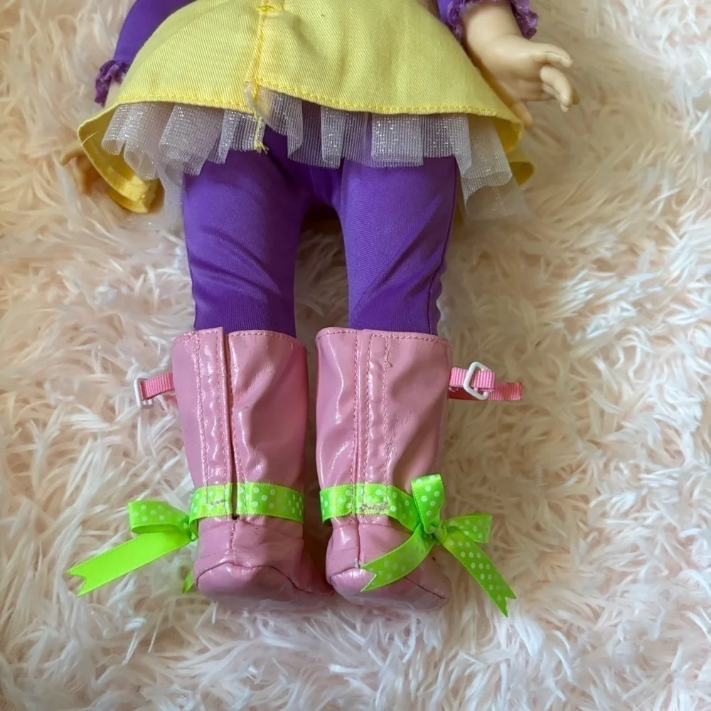 Vintage Fancy Nancy Explorer 18” Doll W/ Outfit Boots